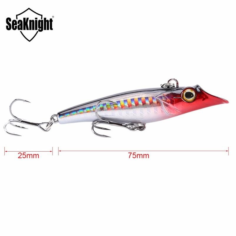 Seaknight Sk015 1ks 19g 75mm Ceruzka S Potápavou Rybárskou Návnadou 3d Simulácia Očí Skin Hard Fish Návnady