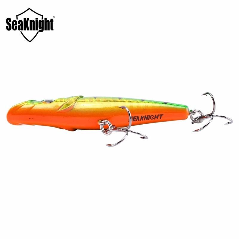 Seaknight Sk015 1ks 19g 75mm Ceruzka S Potápavou Rybárskou Návnadou 3d Simulácia Očí Skin Hard Fish Návnady