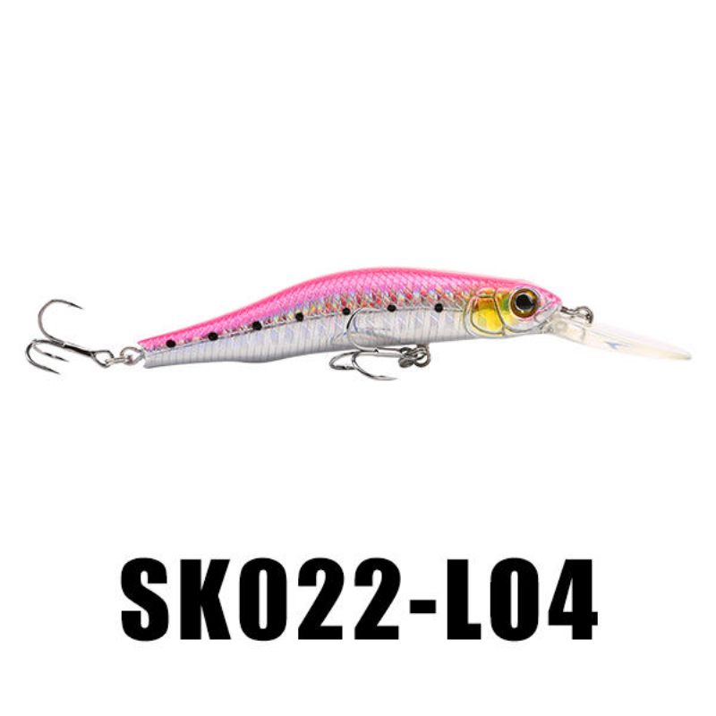 Seaknight Sk022 1ks 9g 80mm 0-1.5m Hĺbka Minnow Rybárska Návnada Bkk Háčiky Rybárske Tvrdé Návnady