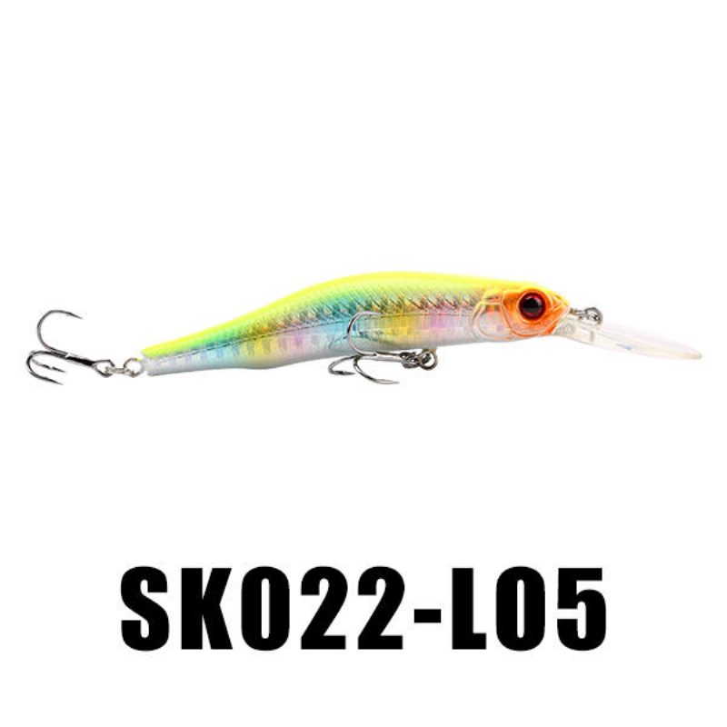 Seaknight Sk022 1ks 9g 80mm 0-1.5m Hĺbka Minnow Rybárska Návnada Bkk Háčiky Rybárske Tvrdé Návnady