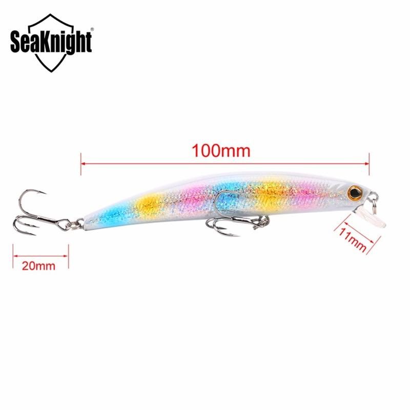 Seaknight Sk025 Minnow 1ks 11g 100mm 0-0.5m Hĺbková Rybárska Návnada Na Sladkovodný Rybolov Tvrdá