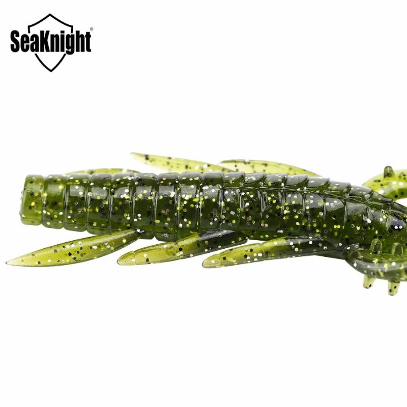 Seaknight Sl019 6ks 10g 101.5mm/4'' Mäkká Rybárska Návnada Worm Swinging Tail