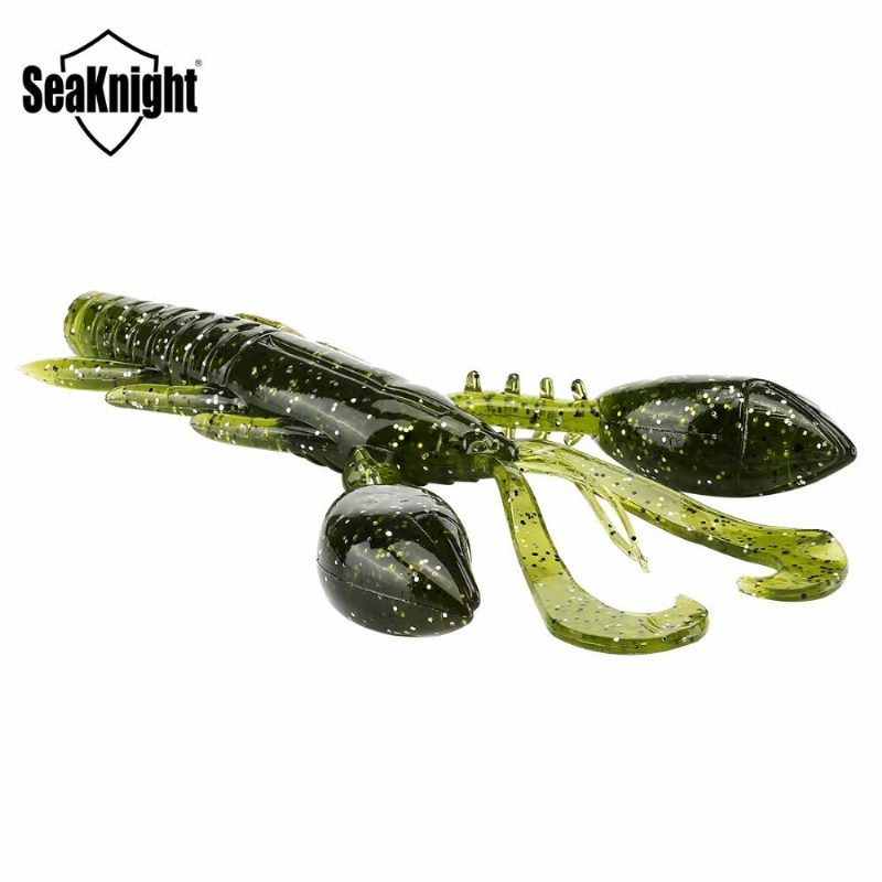 Seaknight Sl019 6ks 10g 101.5mm/4'' Mäkká Rybárska Návnada Worm Swinging Tail