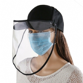 Unisex Ochranná Maska Proti Zahmlievaniu Prachotesná Odolná Voči Striekajúcej Vode Odnímateľný Rybársky Klobúk