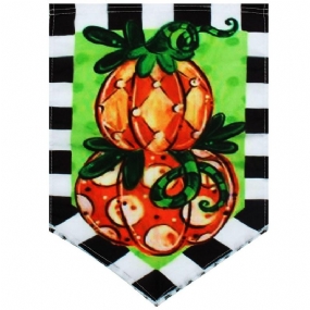 12.5''x18'' Záhradná Vlajka Tom's Pumpkin Topiary Jesenné Prázdniny Jeseň Výzdoba Na Dvore Bannerov