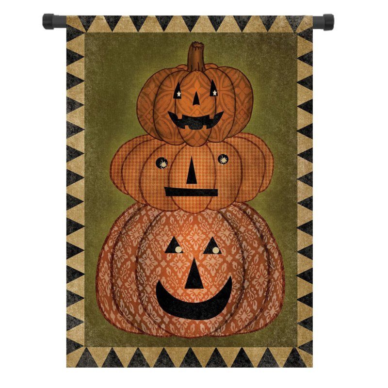 30x45cm Halloween Tekvica Polyester Uvítacia Záhradná Sviatočná Dekorácia