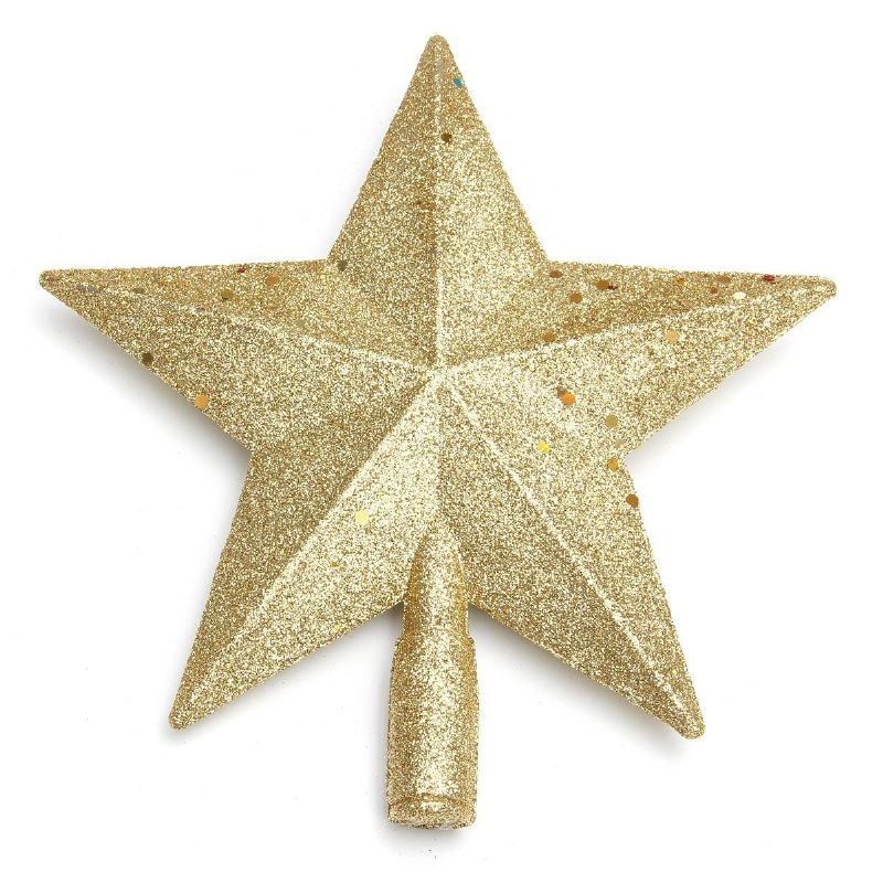 3d Shinny Glitter Star Christmas Tree Topper Vianočná Dekorácia