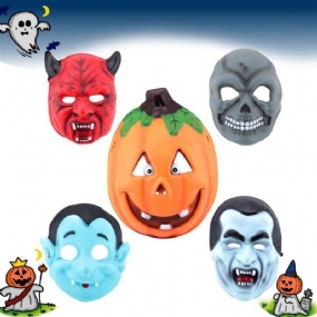 Halloween Kostým Pumpkin Mask Masquerade Dress Party Maska