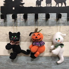 Halloween Pumpkin Cat Ghost Látka Z Plyšových Hračiek Club Home Exquisite Decor Darček