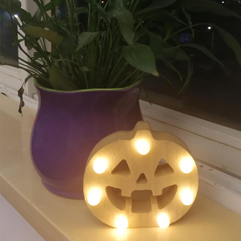 Jm01683 Halloween Dekorácia Tekvicové Led Nočné Svetlo Na Párty Led Slávnostná Atmosféra Vianočná