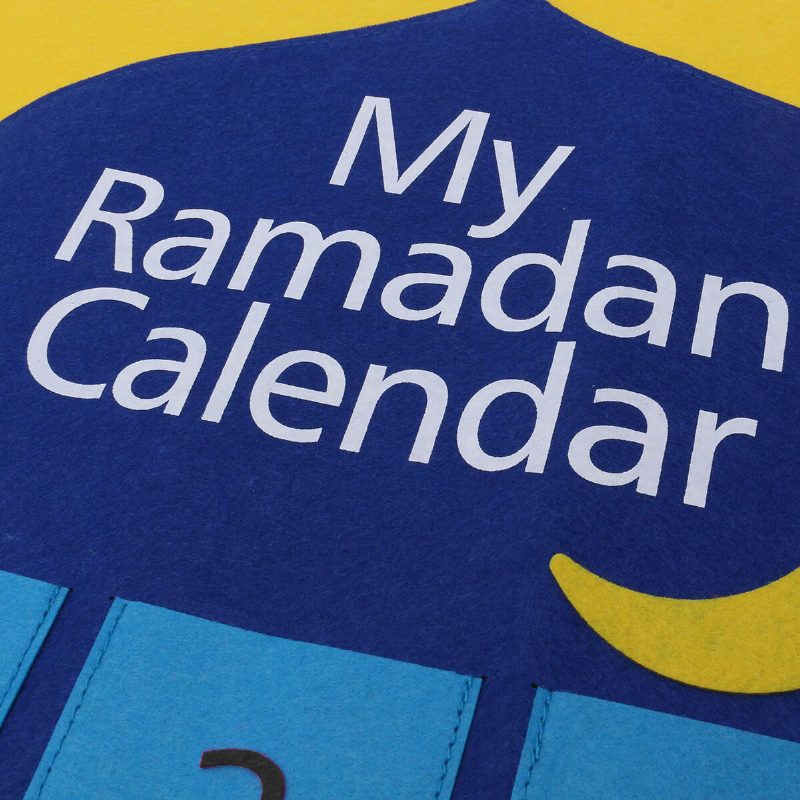 Ramadánová Plsť Závesný Kalendár Adventný 30-dňový Odpočítavací Dekorácia Do Domácej Kancelárie Pre Deti Darčeky Párty Potreby