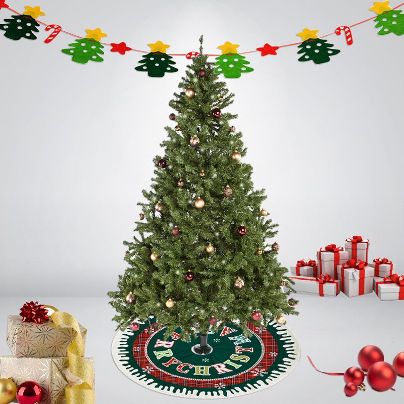 Vianočná Výzdoba 2023 87 cm Sukňa Na Vianočný Stromček Matný Okraj S Okrúhlym Kobercom Na Dekoráciu Domácej Obývačky