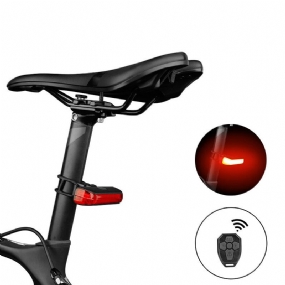 4-režimové Bezdrôtové Diaľkové Svetlo Na Bicykel Usb Dobíjacie Led Zadné Výstražné Inteligentné Smerové