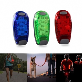 5 Led Bežecké Svetlo Nočné Cyklistické Bezpečnostné Bicykel Zadné Helmy Clip Lampa Super Jasné Na Rameno