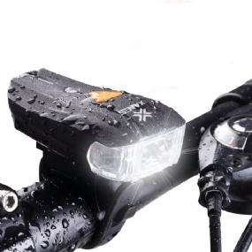 600lm Xpg + 2 Led Bicykel Nemecké Štandardné Varovné Svetlo S Inteligentným Senzorom Na Predné