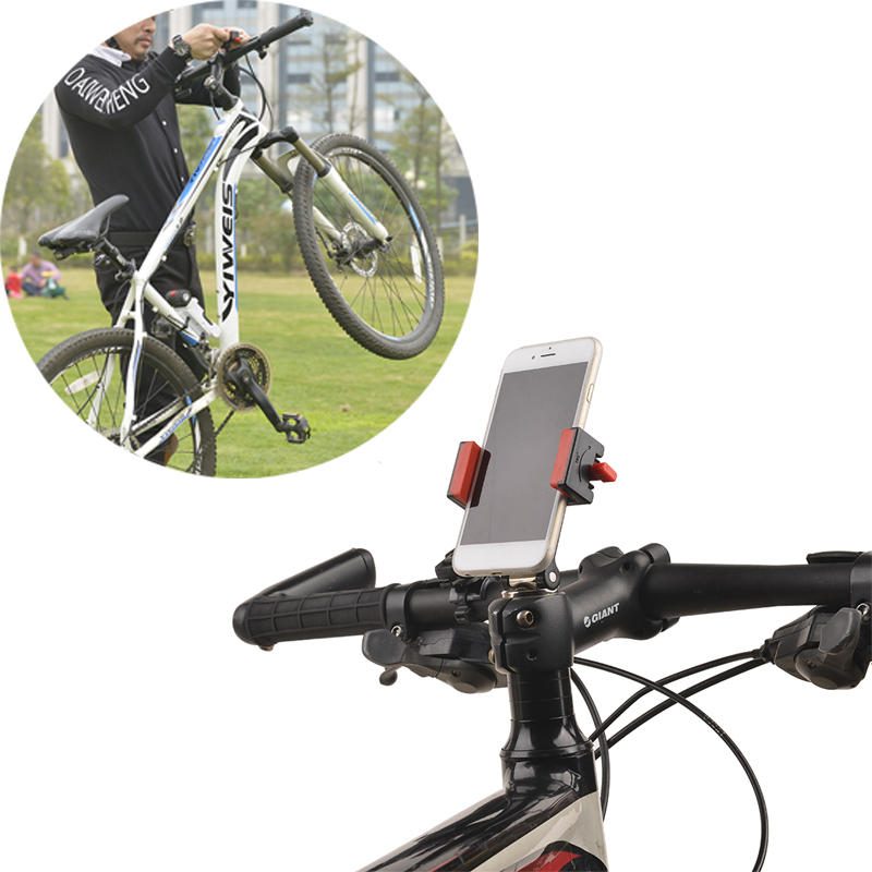 Antusi Raptor T6 Otočný Držiak Telefónu Na Bicykel O 360° S Univerzálnou Kolískou Z Nehrdzavejúcej Ocele 304 Pre Telefón