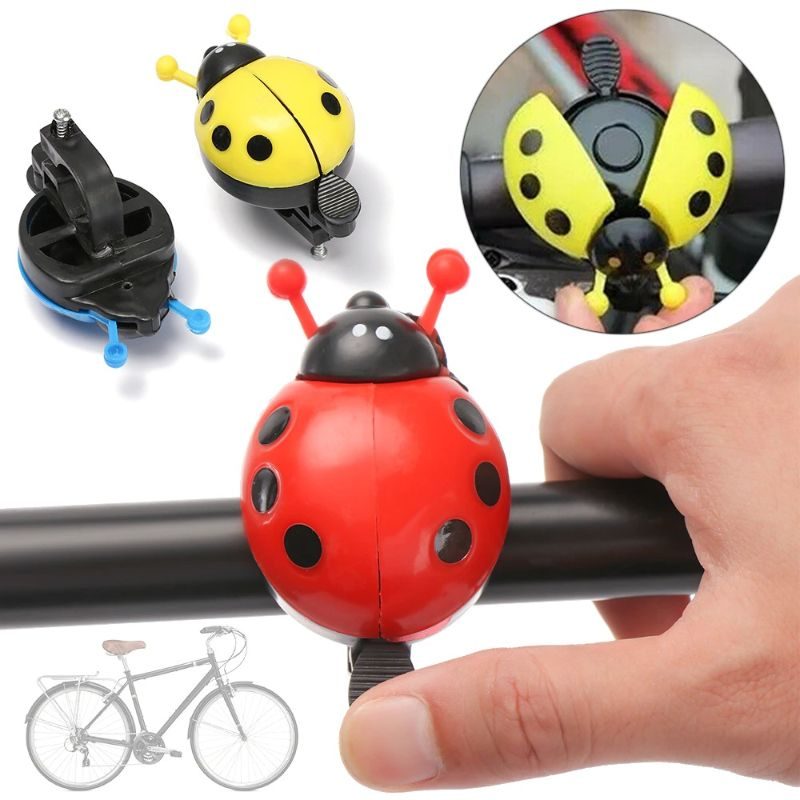 Bezpečnostné Varovanie Zvončeka Na Bicykel Lovely Ladybug Kid Beetle Horn