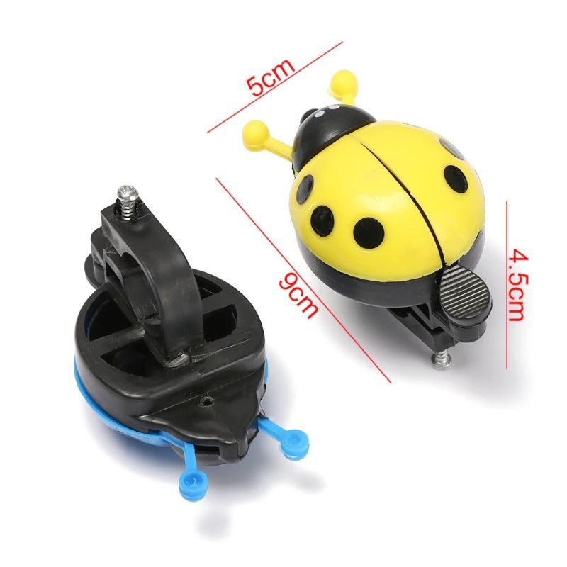Bezpečnostné Varovanie Zvončeka Na Bicykel Lovely Ladybug Kid Beetle Horn