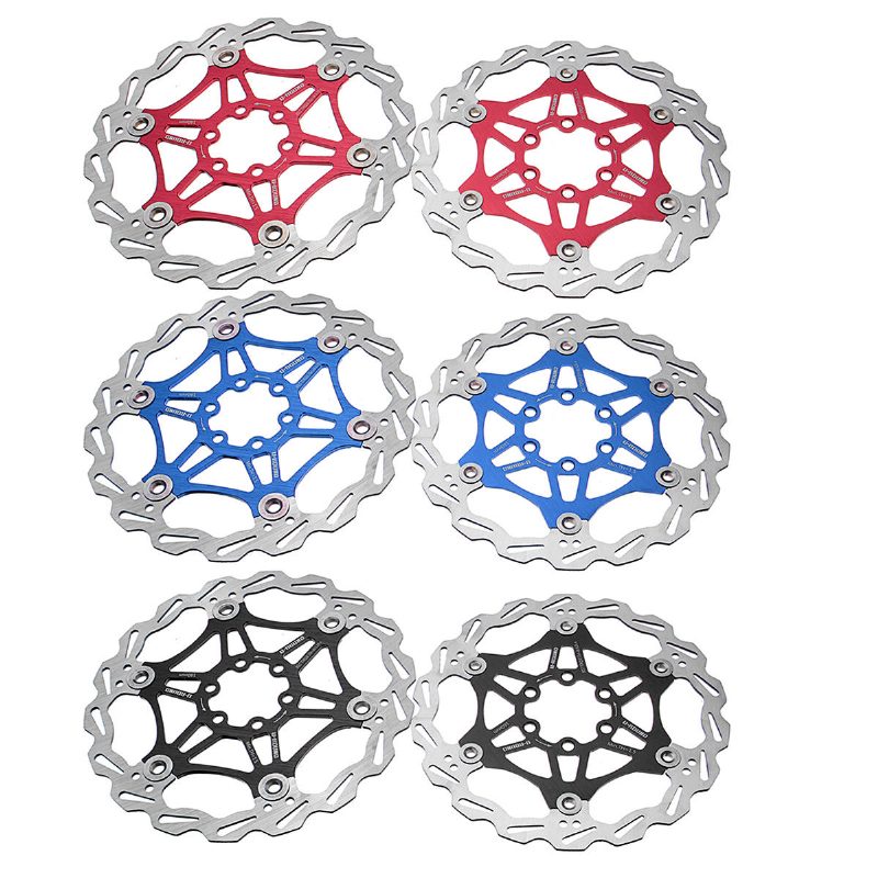 Bikight 180 / 160mm Stainless Ultra Light 6ks T25 Skrutky Plávajúci Kotúč Mtb Brzdový Rator