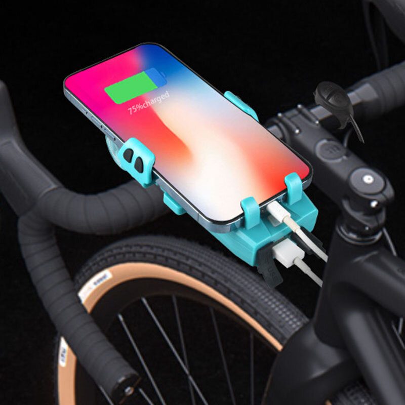 Bikight 5-v-1 2000mah/3500mah 500lm Cyklistické Svetlo Usb Nabíjateľná Powerbanka Vodotesný Držiak Telefónu Svetlomet S Klaksónom Na Bicykel