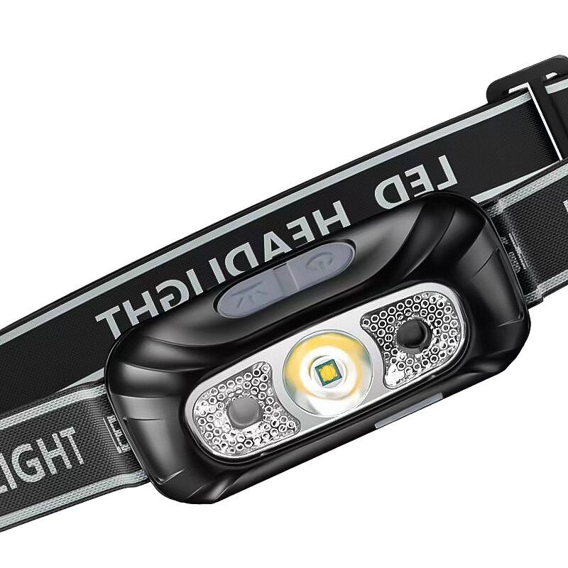 Bikight Mini Usb Dobíjacie Xpg+ 2 Led Svetlomet Senzor Predného Svetla Kempingová Baterka Vonkajšie Svetlo Rybárstvo Prenosná