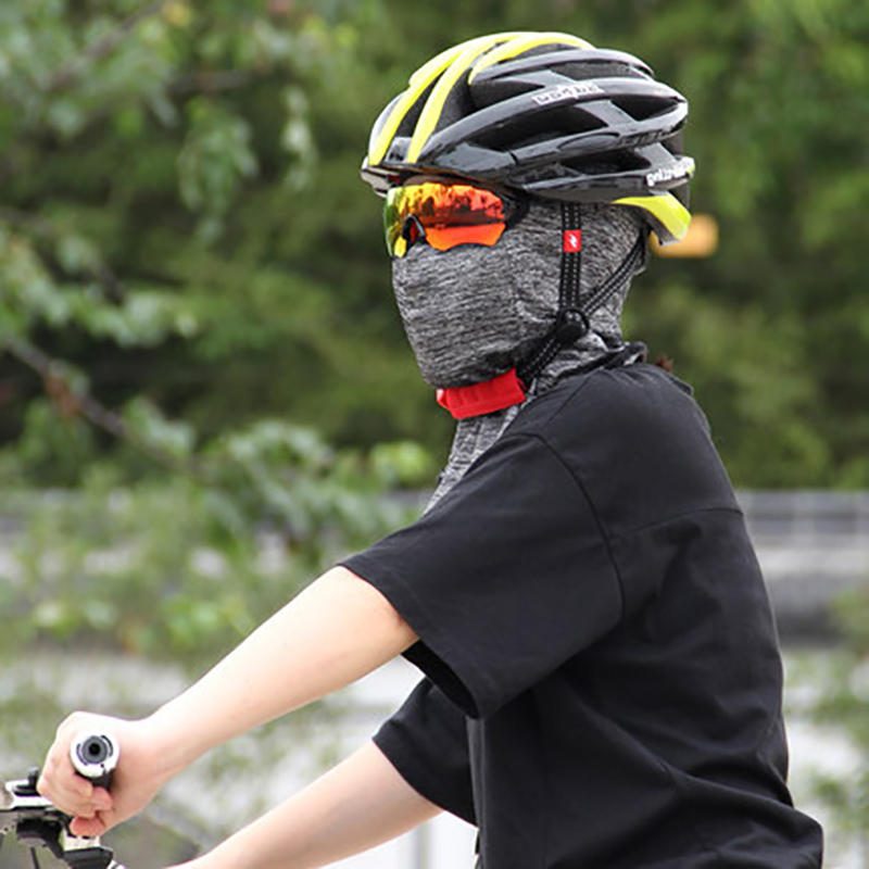 Bikight Ľadový Hodvábny Bicykel Cyklistická Maska Na Tvár Anti Uv Priedušná Muži Ženy Outdoorové Pokrývky Hlavy