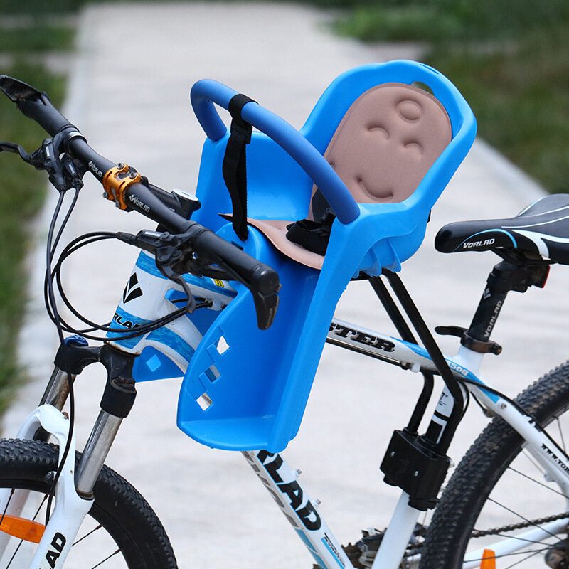 Detské Cyklosedačky Bikight Bezpečnosť Pohodlné Hrubé Mäkké Kreslo Bicykel Predné Sedlo Vonkajšia Cyklistika