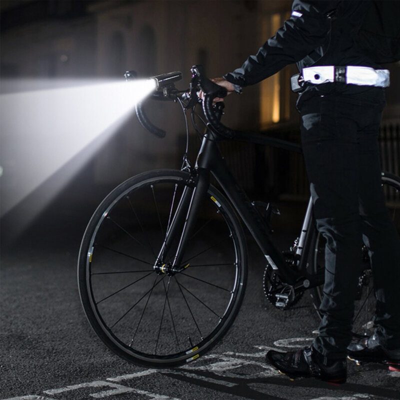 Predné Svetlo Na Bicykel Bikight Päť Režimov Usb Nabíjanie Silná Baterka Otočné Vodotesné Indukčné Na