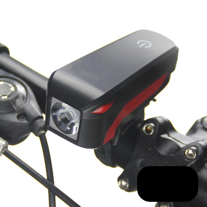 Predné Svetlo Na Bicykel T6 Elektronické Zvonenie Sirény Trumpet Usb Charge 140db