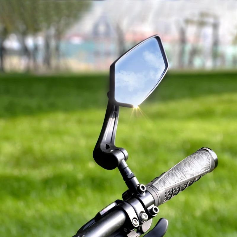 Riadidlá Bicykla Zadné Spätné Zrkadlo Nastaviteľná Sada Pre Široký Rozsah