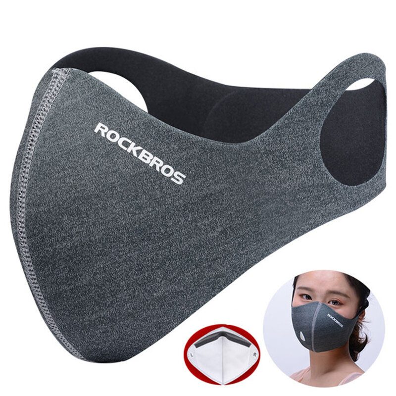 Rockbros Sport Outdoor Bike Cyklistika Priedušná Vodotesná Ochranná Maska Pm 2.5 Anti Dust Velo Mask