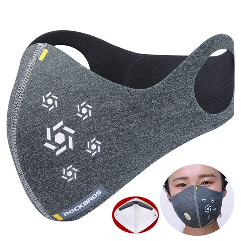 Rockbros Sport Outdoor Bike Cyklistika Priedušná Vodotesná Ochranná Maska Pm 2.5 Anti Dust Velo Mask