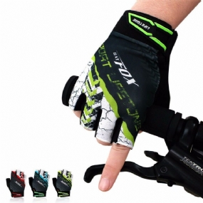 Unisex Mtb Cyklistické Rukavice Priedušné Nárazuvzdorné Polprstové Pre Lezenie Šport Outdoor Protect