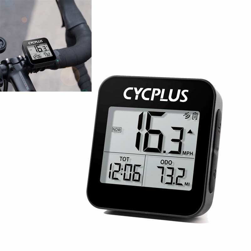 Verzia Upgradu Cycplus G1 Cyklopočítač Gps Bezdrôtové Vodotesné Inteligentné Stopky Rýchlomer Počítadlo Kilometrov Príslušenstvo Pre Mtb Cestný Bicykel