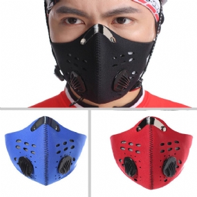 Viacfarebná Unisex Vonkajšia Prachotesná Mtb Cyklistická Pm2.5 Maska Na Tvár Ochranné Masky Na Športovú Jazdu Na Bicykel