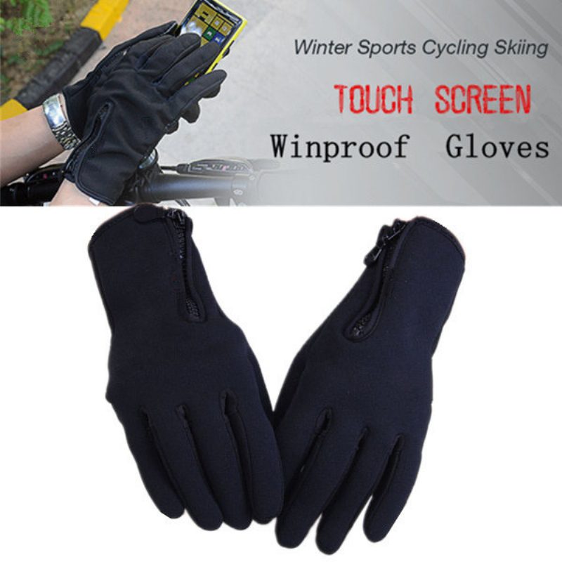 Vonkajšie Zimné Športy Bicykel Lyžovanie Rukavice S Dotykovou Obrazovkou