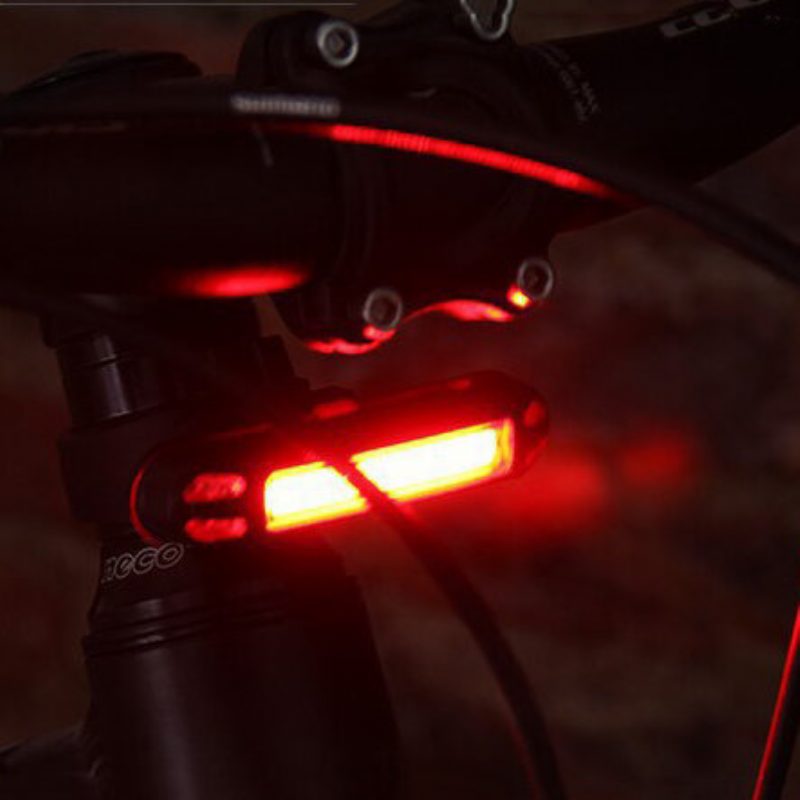 Xanes 2v1 500lm Bicykel Usb Dobíjacie Led Svetlo Na Zadné Ultralight Výstražné Noc