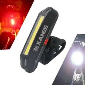 Xanes 2v1 500lm Bicykel Usb Dobíjacie Led Svetlo Na Zadné Ultralight Výstražné Noc